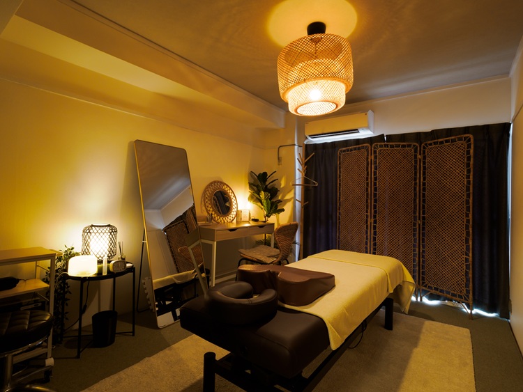 サロン内の風景